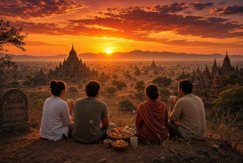 Chasing the Fleeting Sunset of Bagan